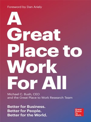 cover image of A Great Place to Work For All